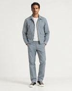 Romimi Relaxed Tech Suit in Sky Blue, worn