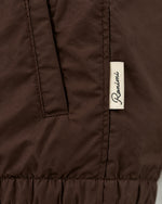 Romimi Reverso Gilet in Brown, label close-up