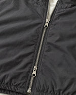 Romimi Reverso Gilet in Charcoal, fabric close-up