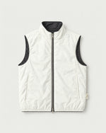 Romimi Reverso Gilet in Charcoal, reversible side