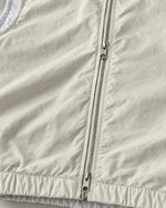 Romimi Reverso Gilet in Cream, fabric close-up