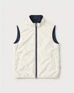 Romimi Reverso Gilet in Navy, reversible side