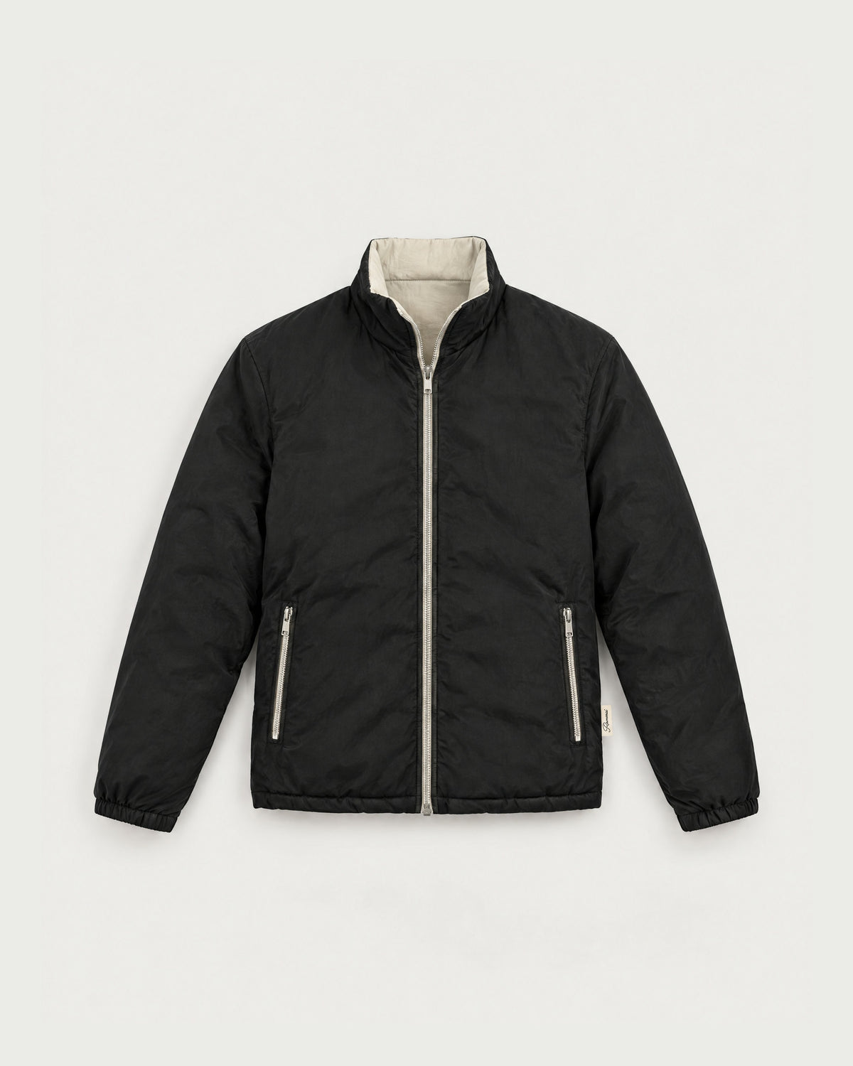 Romimi Reverso Jacket in Black, front view