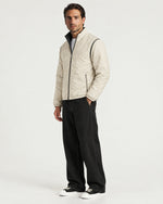 Romimi Reverso Jacket in Black, reversible side, worn