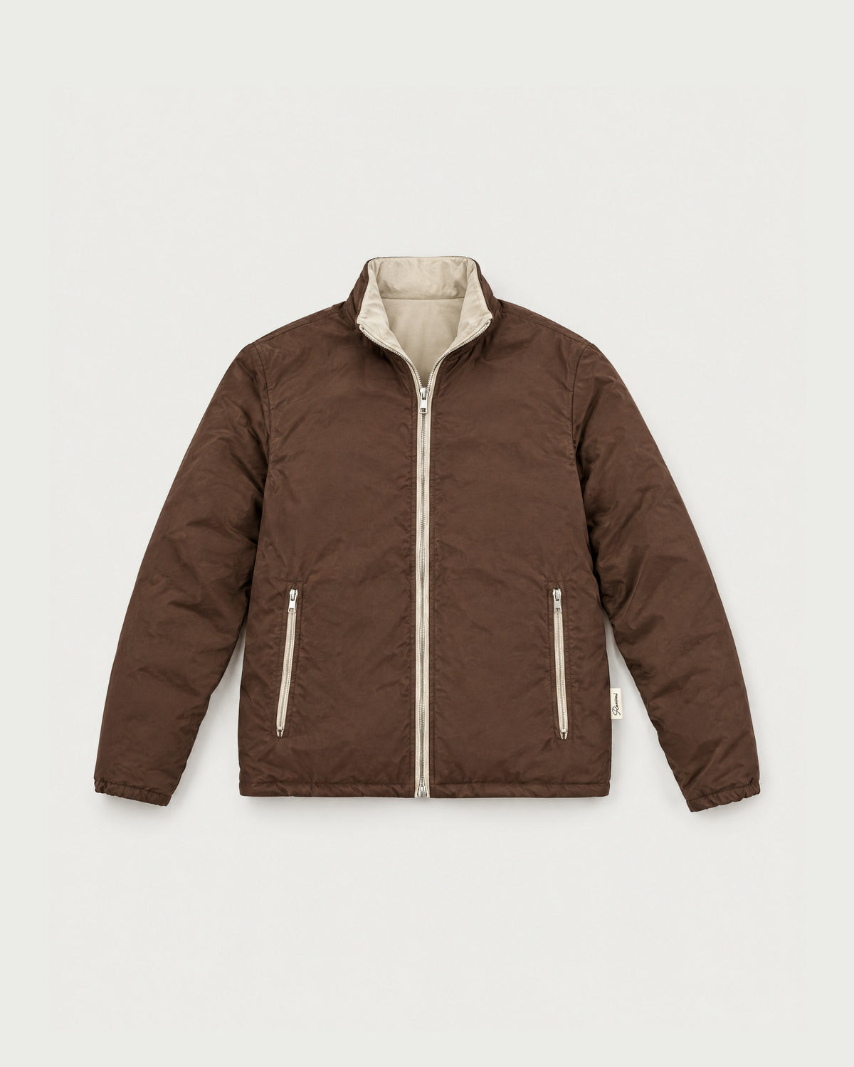 Romimi Reverso Jacket in Brown, front view