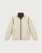 Romimi Reverso Jacket in Brown, reversible side