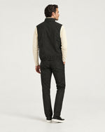 Romimi Reverso Set in Black / Cream, back view, worn