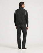 Romimi Reverso Set in Black, back view, worn