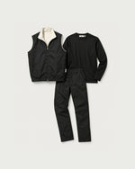 Romimi Reverso Set in Black, front view