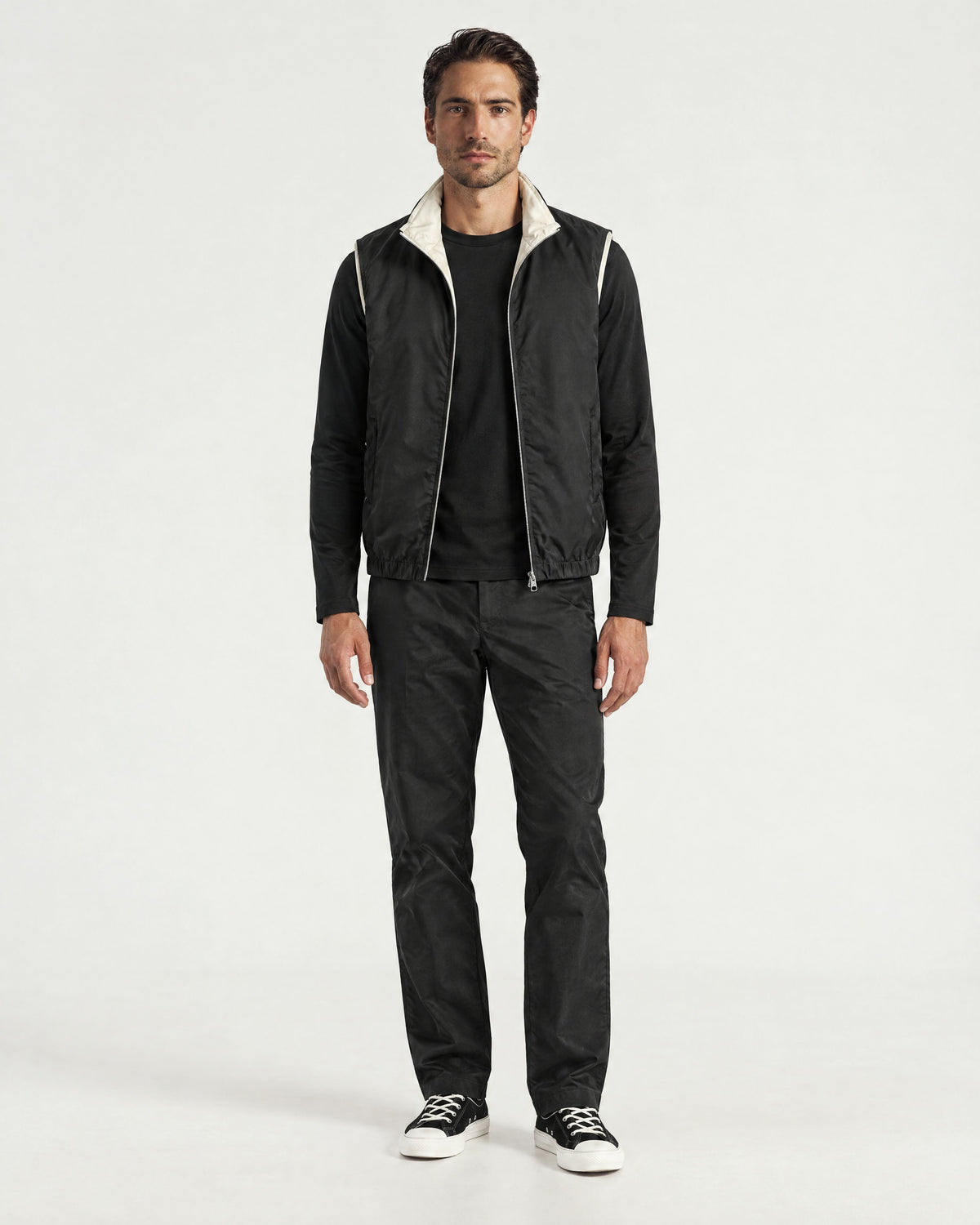 Romimi Reverso Set in Black, worn