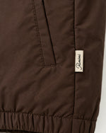 Romimi Reverso Set in Brown / Camel Tee, label close-up