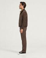 Romimi Reverso Set in Brown, side view, worn