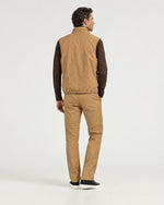 Romimi Reverso Set in Camel / Brown, back view, worn