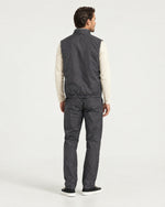 Romimi Reverso Set in Charcoal / Cream, back view, worn