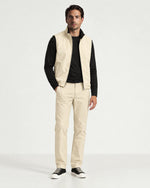 Romimi Reverso Set in Cream / Black, worn