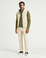 Romimi Reverso Set in Cream / Olive, worn