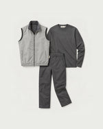 Romimi Reverso Set in Grey, reversible side