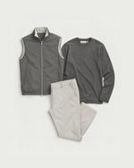 Romimi Reverso Set in Light Grey / Grey, reversible side