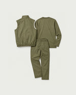 Romimi Reverso Set in Olive, back view