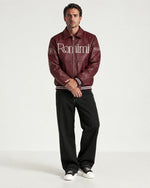 Man wearing the Romimi Signature Classic Bombers, full length