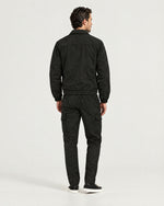 Romimi Tech Cargo Set in Black, back view, worn
