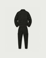 Romimi Tech Cargo Set in Black, back view