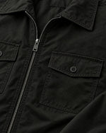 Romimi Tech Cargo Set in Black, fabric close-up