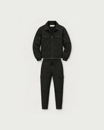 Romimi Tech Cargo Set in Black, front view