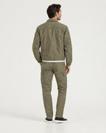 Romimi Tech Cargo Set in Khaki, back view, worn