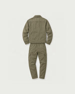 Romimi Tech Cargo Set in Khaki, back view