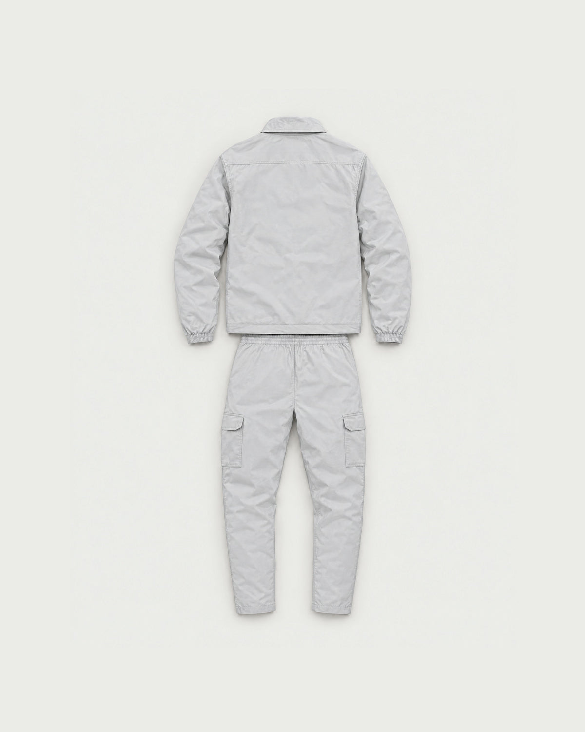 Romimi Tech Cargo Set in Off-White, back view