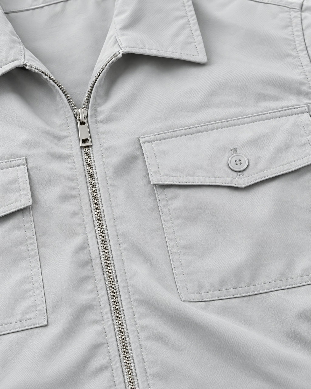 Romimi Tech Cargo Set in Off-White, fabric close-up