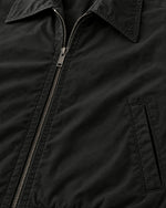 Romimi Tech Tracksuit in Black, fabric close-up