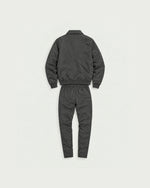 Romimi Tech Tracksuit in Charcoal, back view