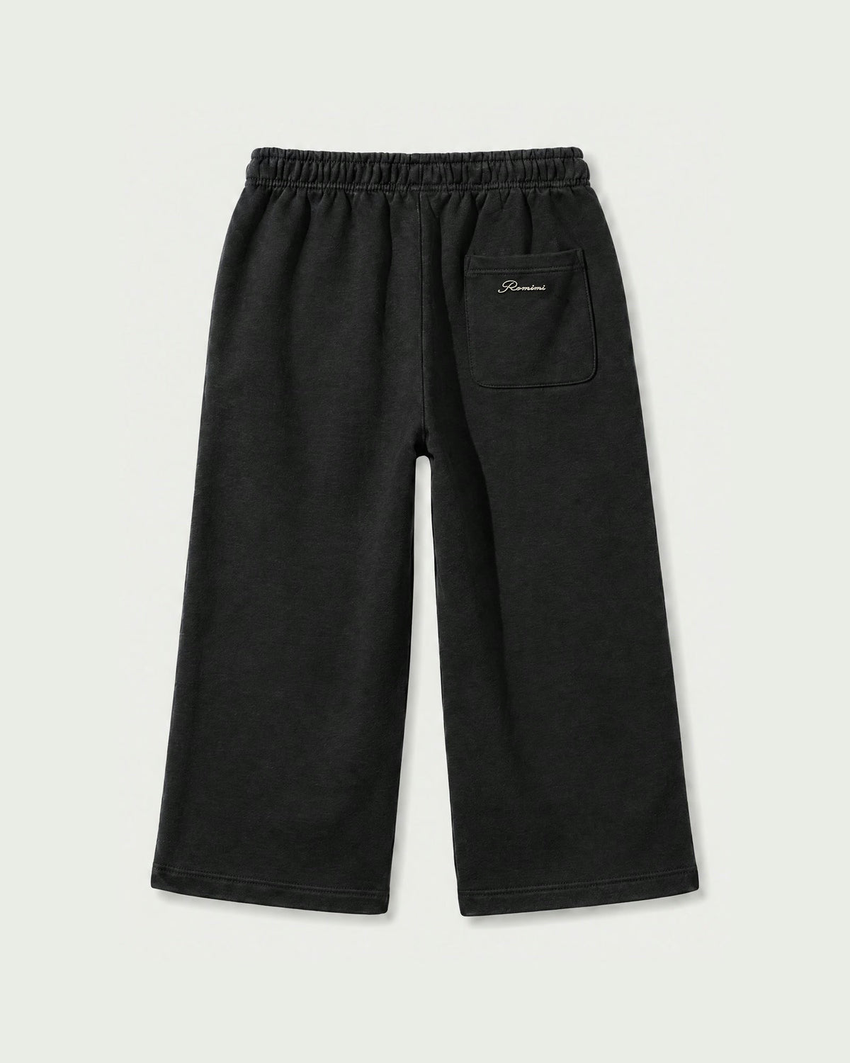 Romimi Tracksuit Pant - Black for kids, back view