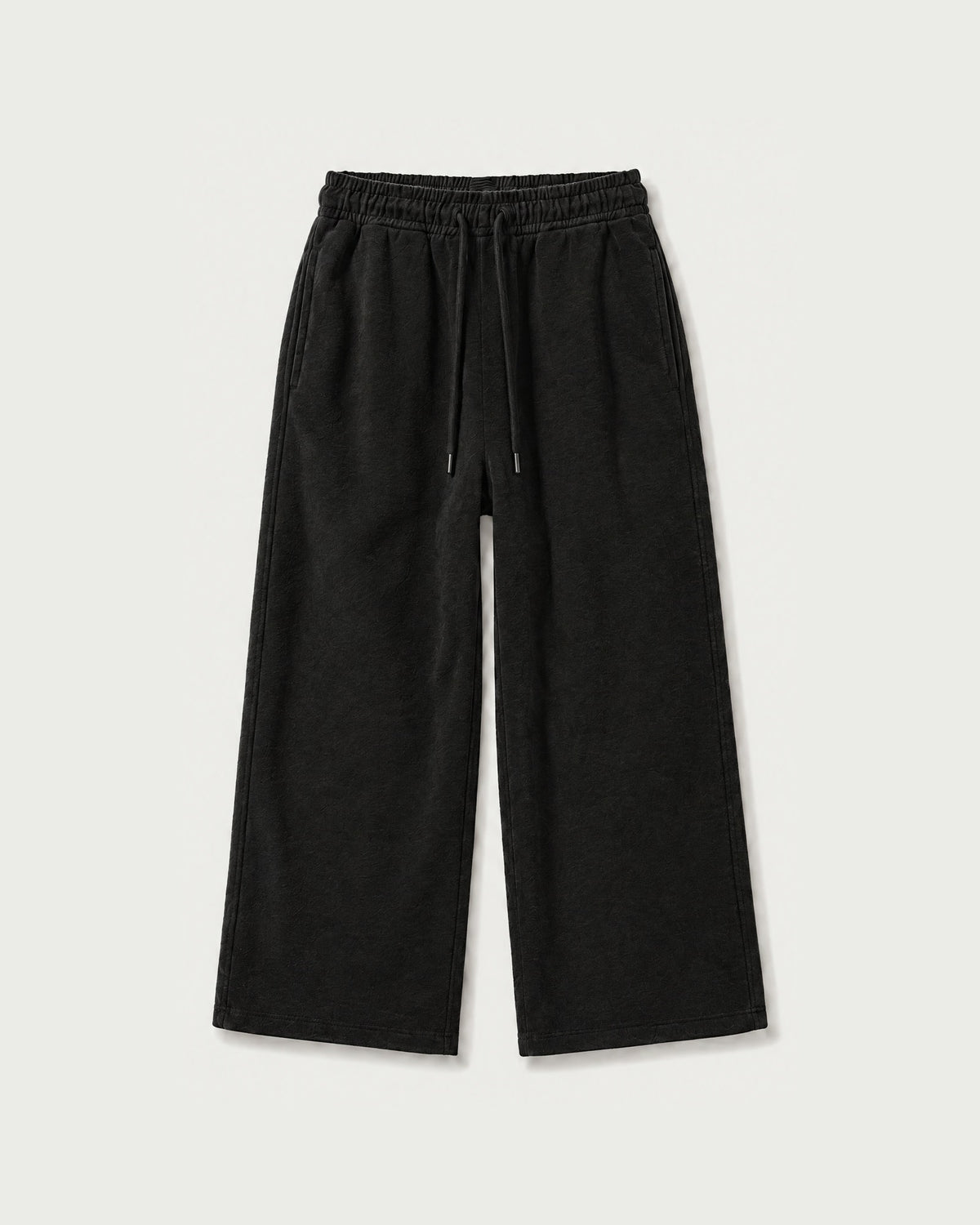 Romimi Tracksuit Pant - Black for kids, front view