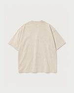 Romimi Washed Heavy Tee in Apricot, back view