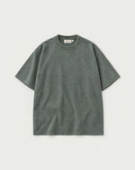 Romimi Washed Heavy Tee in Khaki, front view