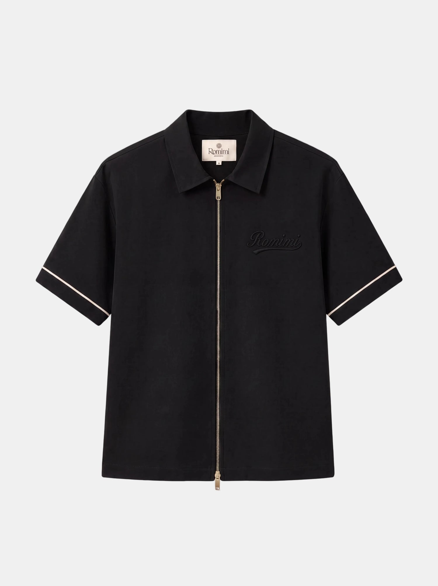 Paul Track Zip Top Noir - Adulte