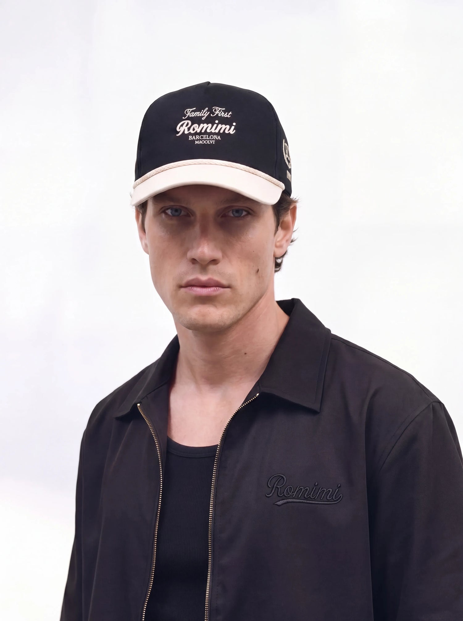 Paul Track Zip Top Noir - Adulte