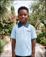 ROMIMI Adam Sport Polo sky blue — boy