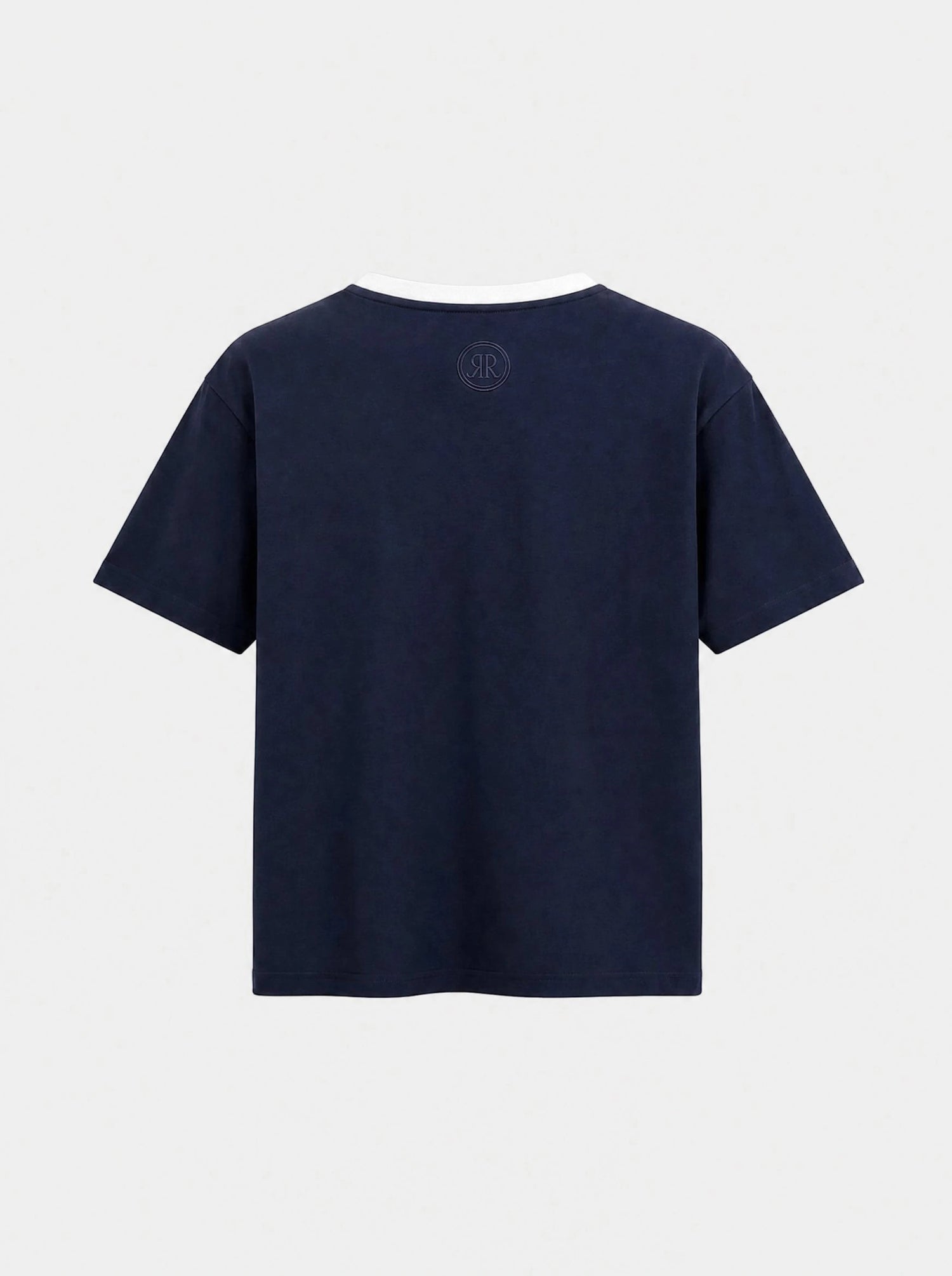 Alex Contrast Collar Tee - Adult