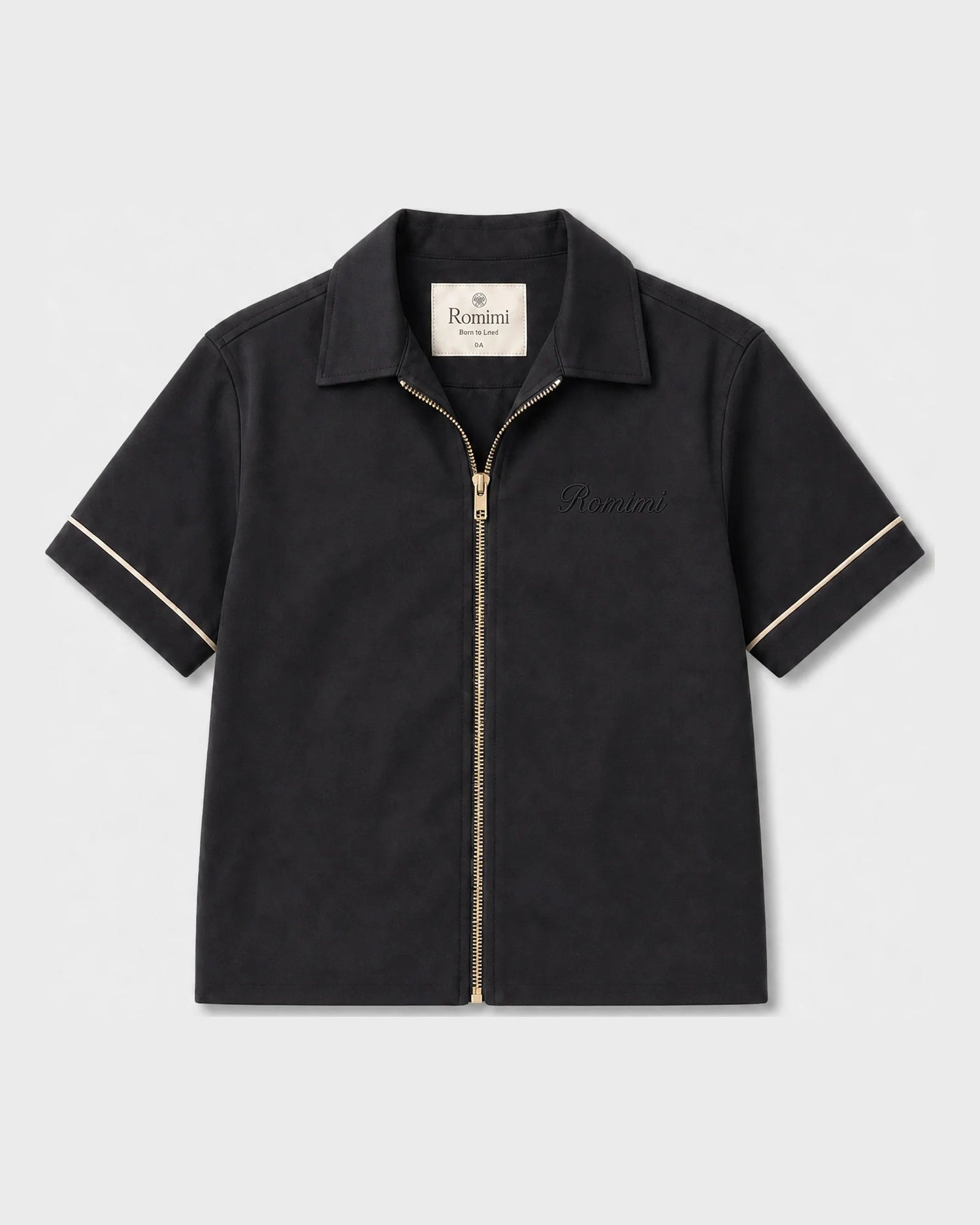 Paul Track Zip Top - Boy — front