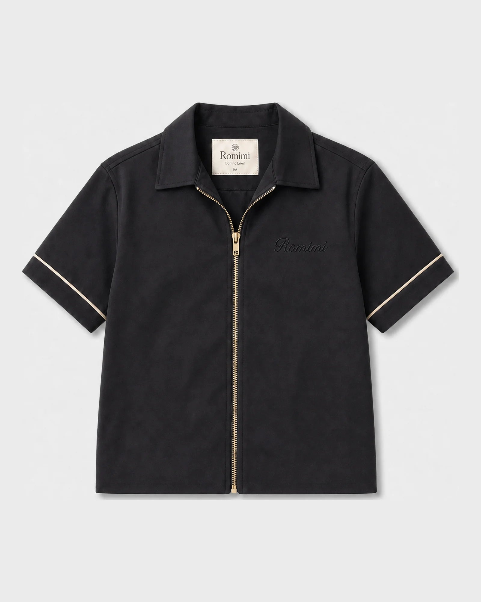 Paul Track Zip Top - Boy — front